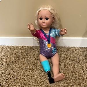 My life doll, disabled gymnast